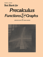Test Bank for Precalculus: Functions & Graphs