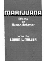 Marijuana: Effects on Human Behavior