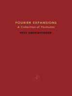 Fourier Expansions: A Collection of Formulas