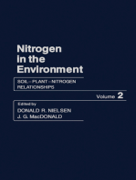 Soil–Plant–Nitrogen Relationships