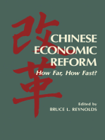 Chinese Economic Reform: How Far, How Fast?