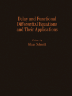 Delay and Functional Differential Equations and Their Applications