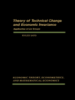 Theory of Technical Change and Economic Invariance