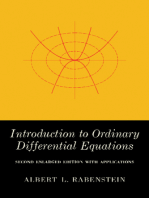 Introduction to Ordinary Differential Equations: Second Enlarged Edition with Applications