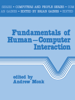 Fundamentals of Human-Computer Interaction