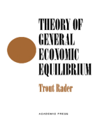 Theory of General Economic Equilibrium