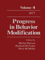 Progress in Behavior Modification: Volume 4