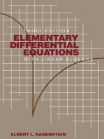 Elementary Differential Equations with Linear Algebra