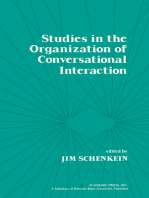 Studies in the Organization of Conversational Interaction