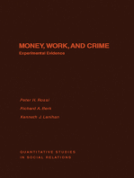 Money, Work, and Crime: Experimental Evidence