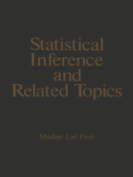 Statistical Inference and Related Topics: Proceedings of the Summer Research Institute on Statistical Inference for Stochastic Processes, Bloomington, Indiana, July 31 – August 9, 1975