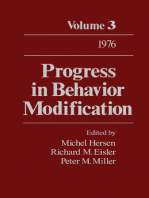 Progress in Behavior Modification: Volume 3
