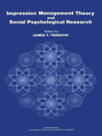 Impression Management Theory and Social Psychological Research