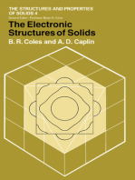 The Electronic Structures of Solids