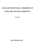 XXIIIrd International Congress of Pure and Applied Chemistry: Special Lectures Presented at Boston, USA, 26-30 July 1971