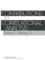 Contributions to Correlational Analysis