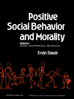 Positive Social Behavior and Morality: Social and Personal Influences