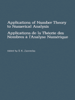 Applications of Number Theory to Numerical Analysis