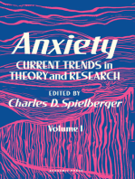 Anxiety: Current Trends in Theory and Research