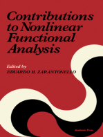 Contributions to Nonlinear Functional Analysis: Proceedings of a Symposium Conducted by the Mathematics Research Center, the University of Wisconsin, Madison, April 12-14, 1971