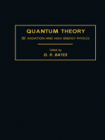 Quantum Theory: Radiation and High Energy Physics