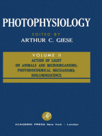 Photophysiology: Action of Light on Animals and Microorganisms; Photobiochemical Mechanisms; Bioluminescence
