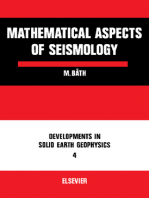Mathematical Aspects of Seismology: Developments in Solid Earth Geophysics