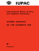 Atomic Weights of the Elements 1975: Inorganic Chemistry Division Commission on Atomic Weights
