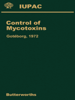 Control of Mycotoxins: Special Lectures Presented at the Symposium on the Control of Mycotoxins Held at Göteborg, Sweden, 21—22 August 1972