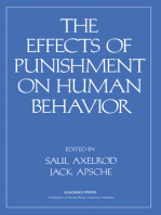 Effects of Punishment on Human Behavior