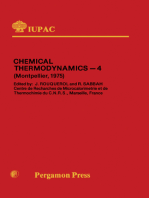 Chemical Thermodynamics: Plenary Lectures Presented at the Fourth International Conference on Chemical Thermodynamics Université des Sciences et Techniques de Languedoc, Montpellier, France 26–30 August 1975
