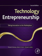 Technology Entrepreneurship: Taking Innovation to the Marketplace