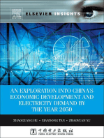 An Exploration into China's Economic Development and Electricity Demand by the Year 2050