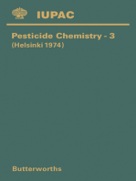 Pesticide Chemistry–3: Third International Congress of Pesticide Chemistry Including the Symposium on Dispersion Dynamics of Pollutants in the Environment
