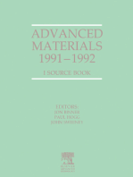 Advanced Materials 1991-1992: I. Source Book