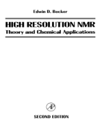High Resolution NMR: Theory and Chemical Applications