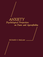 Anxiety: Psychological Perspectives on Panic and Agoraphobia