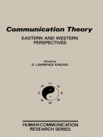 Communication Theory: Eastern and Western Perspectives