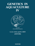 Genetics in Aquaculture: Proceedings of the Fourth International Symposium on Genetics in Aquaculture