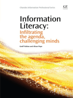 Information Literacy: Infiltrating the Agenda, Challenging Minds