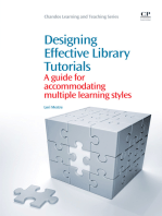 Designing Effective Library Tutorials: A Guide for Accommodating Multiple Learning Styles