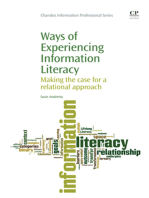 Ways of Experiencing Information Literacy: Making the Case for a Relational Approach