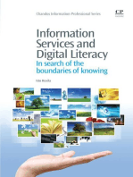 Information Services and Digital Literacy: In Search of the Boundaries of Knowing