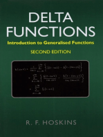 Delta Functions: Introduction to Generalised Functions