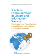 Scholarly Communication in Library and Information Services: The Impacts of Open Access Journals and E-Journals on a Changing Scenario