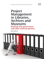 Project Management in Libraries, Archives and Museums: Working with Government and Other External Partners