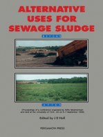 Alternative Uses for Sewage Sludge: Proceedings of a Conference Organised by WRc Medmenham and Held at the University of York, UK on 5-7 September 1989