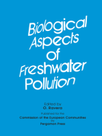 Biological Aspects of Freshwater Pollution: Proceedings of the Course Held at the Joint Research Centre of the Commission of the European Communities, Ispra, Italy, 5-9 June 1978