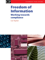 Freedom of Information: Working Towards Compliance