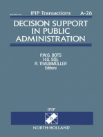 Decision Support in Public Administration: Proceedings of the IFIP TC8/WG8.3 Working Conference on Decision Support in Public Administration, Noordwijkerhout, The Netherlands, 13-14 May, 1993